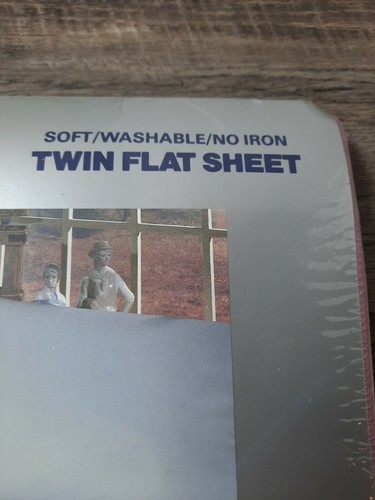 Tastemaker By Stevens The Bed Set Color Stripes Twin Flat Sheet Set NOS NEW - Picture 4 of 5