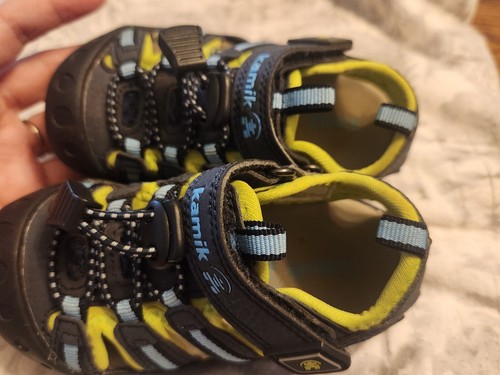 Infant Kamik Crab Closed Toe Sandals Beach Water Shoes Size 6 - Picture 8 of 9