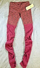 ALO Women's M Yoga Goddess Scrunch Ribbed High-Waist Leggings Athleisure