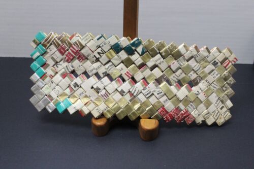 Vintage Prison Art Wallet made from Cigarette Packs - Picture 4 of 7