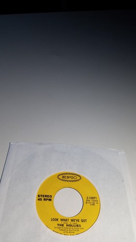 The Hollies - Long Cool Woman ( In A Black Dress ) - 45 Record 1972 Original - Picture 2 of 2