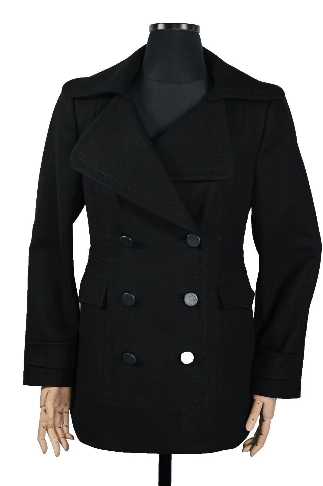 Abrigos Negro Costume National, chaquetas y chalecos para Mujeres