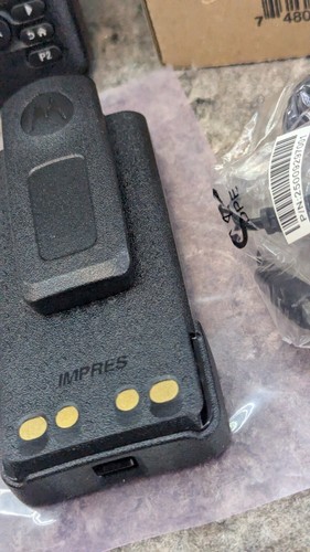 🔥New🔥 Motorola XPR3500e Portable Two-Way Radio AAH02RDH9VA1AN 136-174 LKP WIFI - Picture 6 of 19
