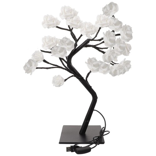 Rose Table Lamp Miss Work Valentine’s Day Cordless Lamps for Home