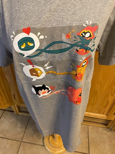 Camiseta gris para hombre Riot Games Merch XL Minion Mayhem Attack AGOTADA - Imagen 3 de 8