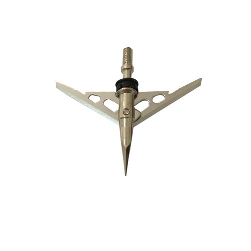 6PK Archery Hunting Compound Bow Arrow Broadheads 100 Grain 2 Sharp Blades - Picture 5 of 6
