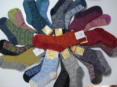 Hirsch Norweger Socken kbT Schurwolle Wollsocken Bio Wolle Natur Norwegermuster