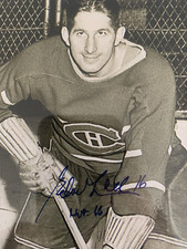Elmer Lach Autographed Picture