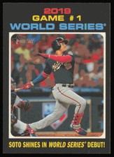 2020 Topps Heritage #327 Juan Soto Washington Nationals