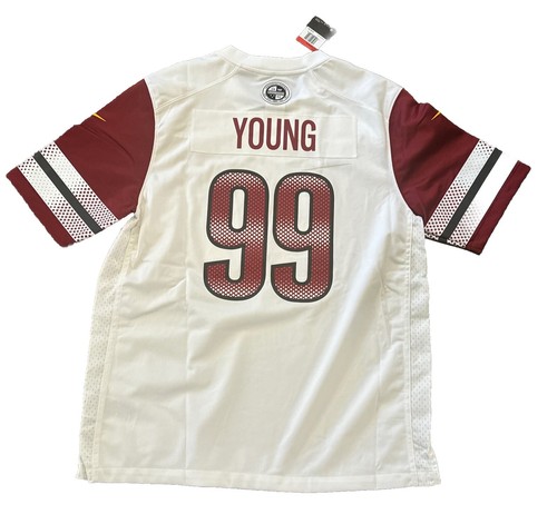 Washington Commanders Jersey Chase Young Large Mens White With Tags - Picture 2 of 9