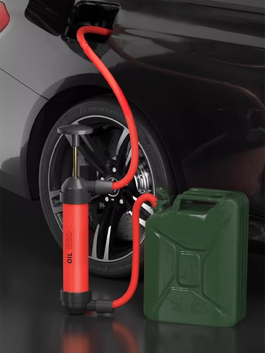 Transferencia de líquido multiuso para combustible diésel aceite queroseno agua mano PU - Imagen 10 de 11