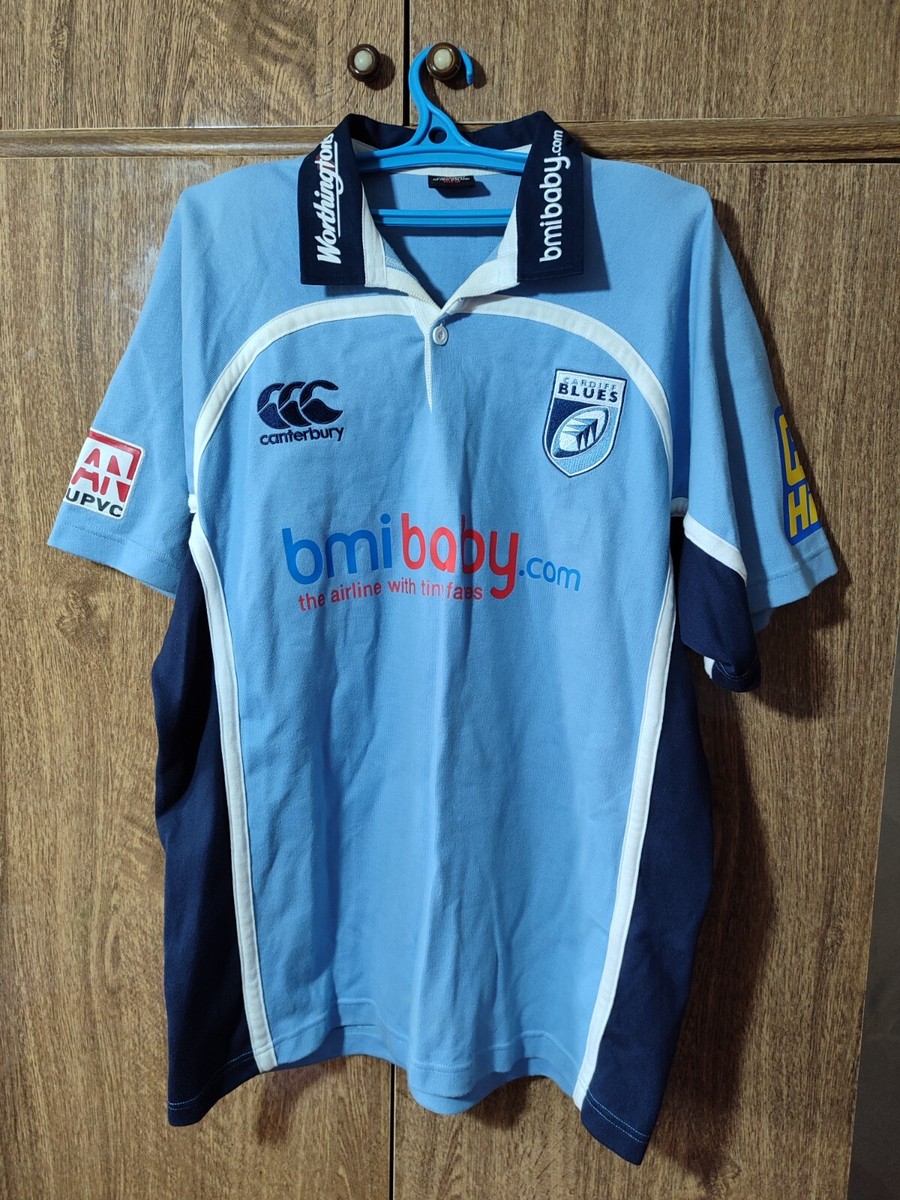 デッドストック canterbury CARDIFF BLUES Jersey2 デッドストック canterbury CARDIFF BLUES Jersey2