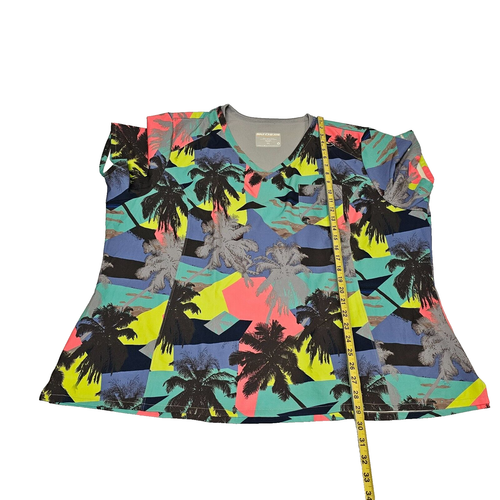 Skechers Women's Dignity Tuck -in Scrub Tops Shirt Women Size 4XL Multicolor - Picture 11 of 11