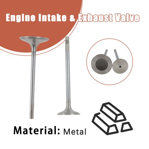 Engine Exhaust Intake Valves for 05-10 Mercedes Benz CLS350 C219 3.5L - Picture 2 of 9