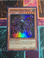 Yu-Gi-Oh! Chronomaly Cabrera Trebuchet NUMH-EN002 Unlimited Super Rare NM 