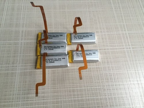 5X Battery For Microsoft Zune 1 1st Gen 30GB Zune 1089 1090 1091 1200mAh - Picture 10 of 12
