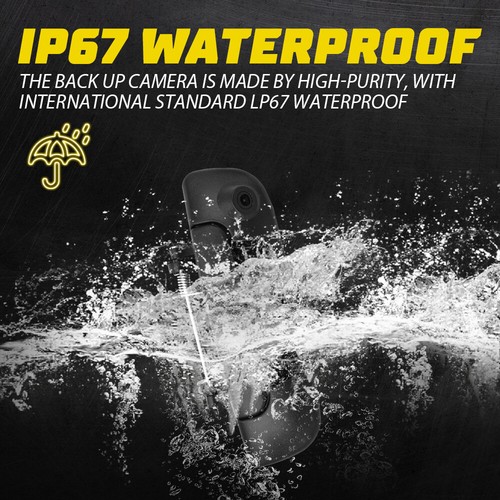 For Dodge Ram 1500 02-09 2500 3500 Tailgate Handle Mount Backup Rear View Camera - Picture 7 of 11