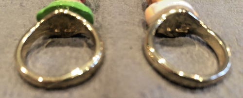 Juego de 2 anillos Les Nereides N2 Peter Pan & Wendy Reino Unido talla M (52) - Imagen 5 de 6