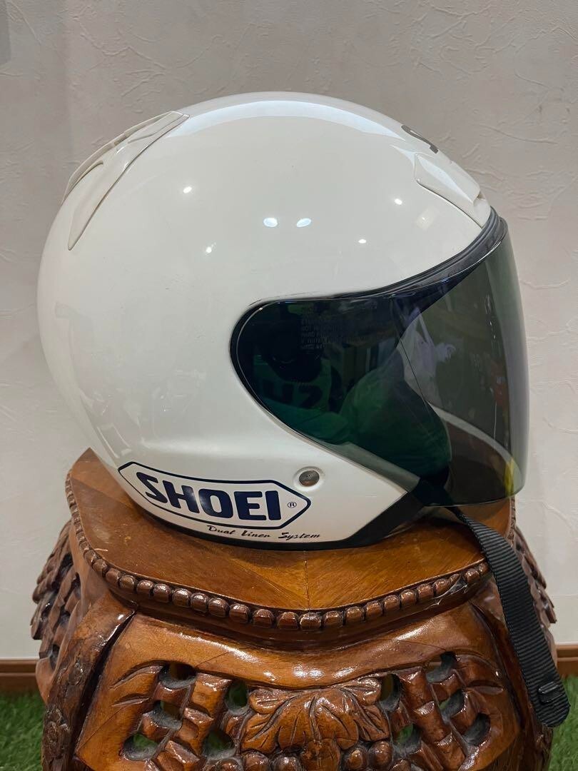 SHOEI J-FORCE 1 1st First Vintage Helmet White XL 61-62cm | eBay