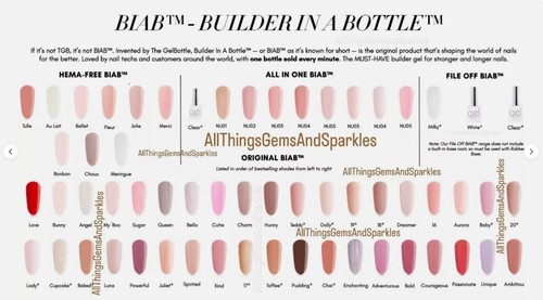 The Gel Bottle Builder BIAB Gel Base Top Coat Dolly 18 19 Teddy Bunny Hema Free - Imagen 90 de 221