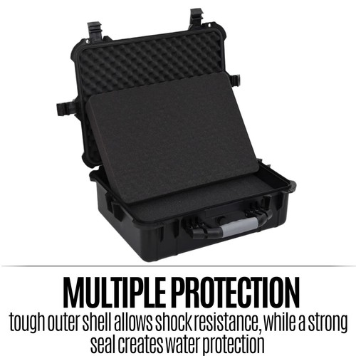 Protective Equipment Case Black Travel Storage Camera Flight Case vidaXL - Picture 4 of 11