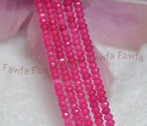 Lots Natural 2x4mm Multi-Color Faceted Gemstone Abacus Rondelle Loose Beads 15" - 第 32/47 張圖片