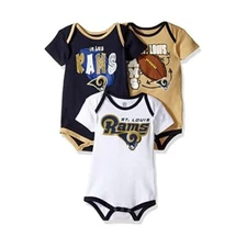 Outerstuff Infant/Baby Los St. Louis Rams Play Action 3 Piece Set