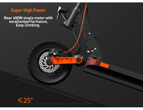 JOYOR S5-Z 600W Elektroroller 48V 13AH 10" Klappbar Offroad E-Scooter Bis 55KM - Bild 10 von 16