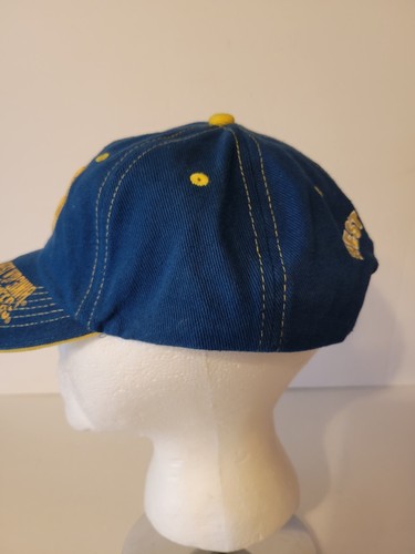 Gorra ajustable West Virginia University Mountaineers WVU NCAA azul (NUEVA) - Imagen 7 de 16