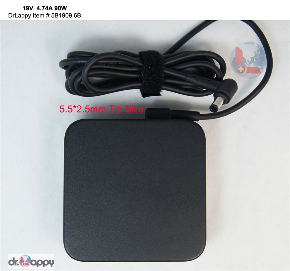 90W AC Power Adapter Charger 19V 4.7A 5.5mmx2.5mm for ASUS A42J A42JV A42D A42DE - Picture 3 of 6