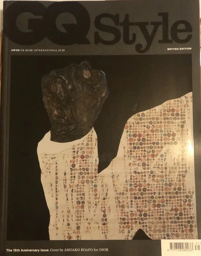 GQ STYLE Magazine (British) 15th Anniv Issue - Amoako Boafo - Liberation