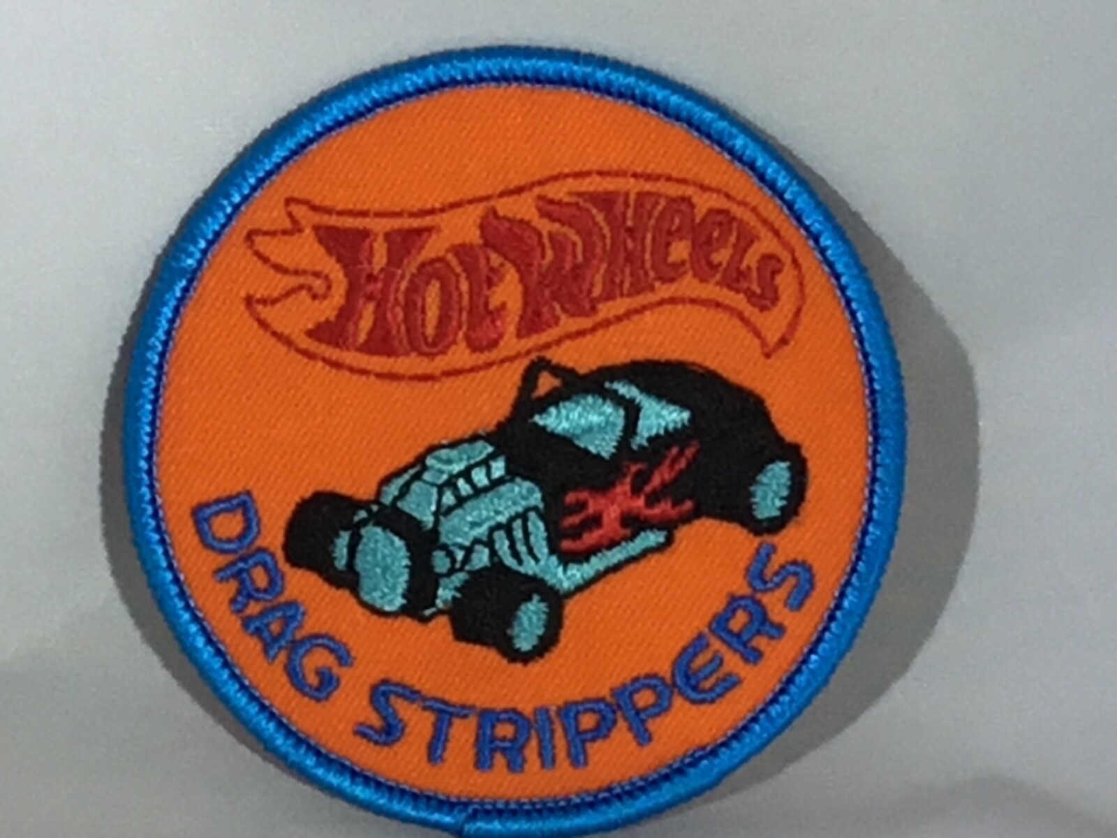 Hot Wheels Original 1970’s Drag Strippers Collectors Patch Hot Wheels Original 1970’s Drag Strippers Collectors Patch