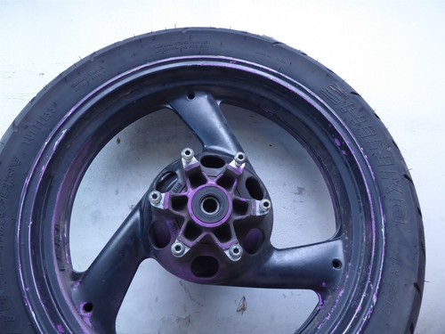 1992 Yamaha FZR600 FZR600R Y278-1) rear wheel rim 18in - Picture 11 of 12