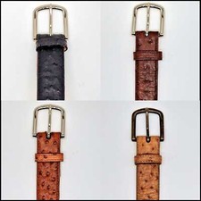Tecovas Cowboy Western Handmade Ostrich Belt ...