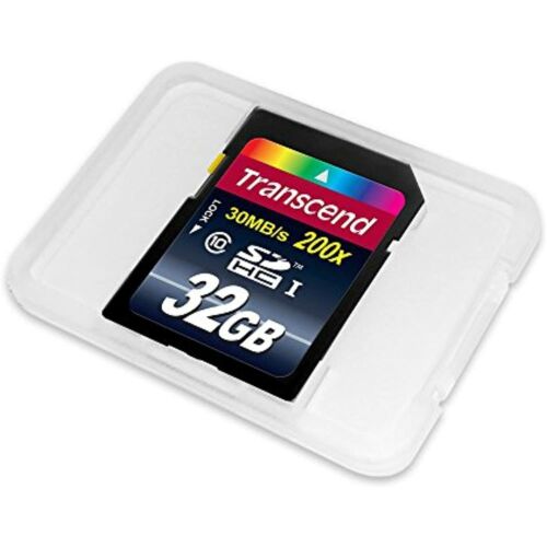 Transcend 32 GB Klasse 10 SDHC-Flash-Speicherkarte (TS32GSDHC10E) - Bild 2 von 4