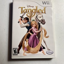 Tangled (Nintendo Wii, 2010) CIB Complete with Manual