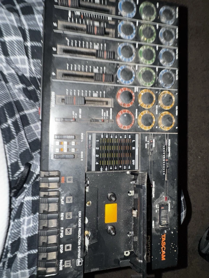 Tascam Porta 05 Ministudio Multitrack Cassette Recorder Power On Tested No Cord - Image 2 of 4
