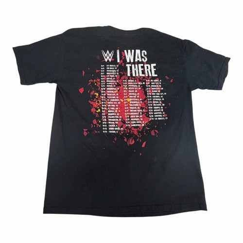 Camisa de la gira de luchadores de la WWE juvenil L I Was There negra gráfica Lynch Bray - Imagen 7 de 8