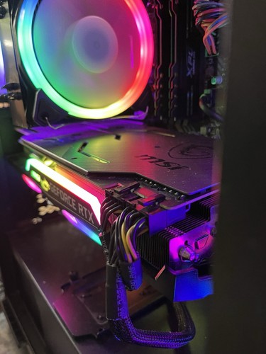 MSI Desktop RTX 2070S/i7-10700F/16GB/1TB SSD Gaming PC Free Shipping! - Afbeelding 11 van 13