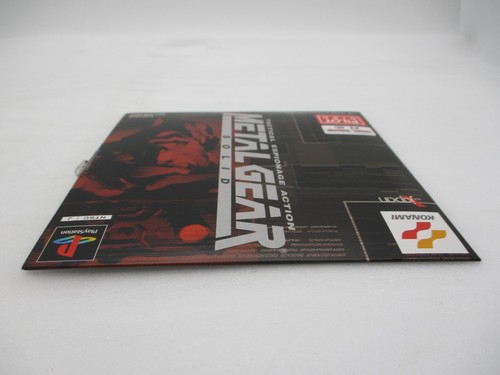 PS1 METAL GEAR SOLID PILOT DISC Hideo Kojima Konami SLPM80254 Japan import MGS - Picture 5 of 10