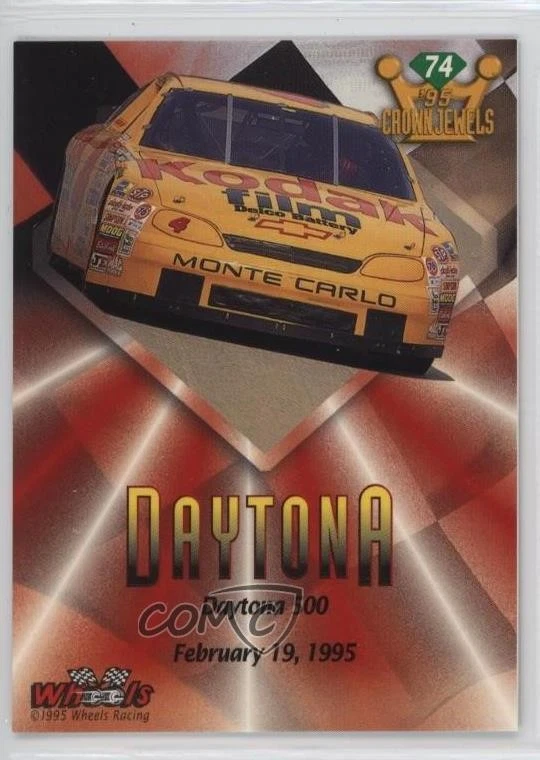 1995 Wheels Crown Jewels Emerald Missing Serial Number Sterling Marlin #74 - Image 2 of 2