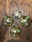 Vintage Christmas Baubles X4