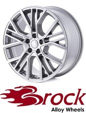 4x Brock B41 9,5X21 5/112 ET22 Ferric-Grey lackiert