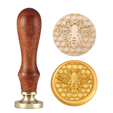 Bee & Honeycomb Wax Seal Stamp,  Vintage Sealing Stamp for Wedding Invitations,