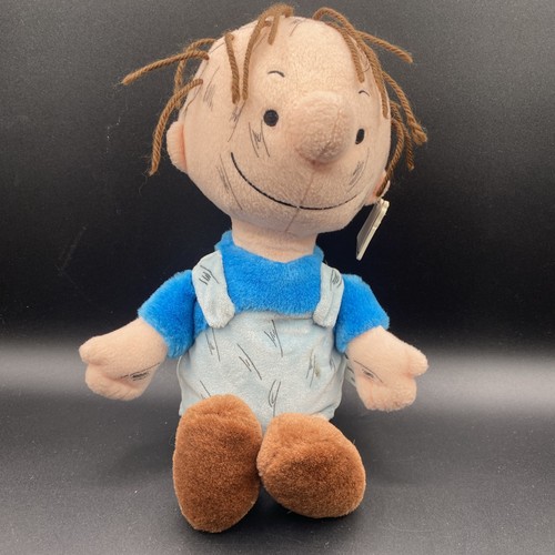 2012 Peanuts Gang Pigpen Plush Doll PIG PEN 12” Blue Boy Rare Soft With Tags