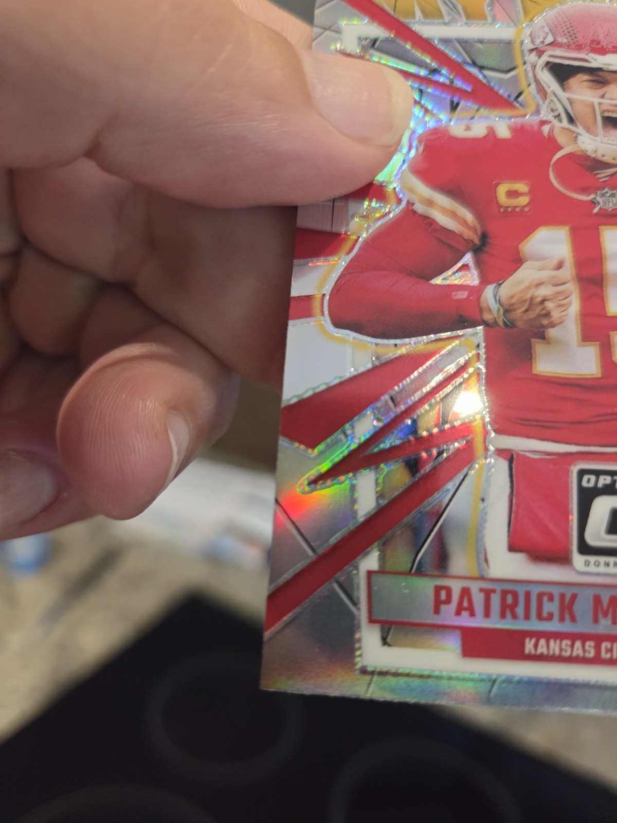 2023 🔥 PATRICK MAHOMES 💥 REFRACTOR 🌈  UD NFL POP 🎉 KC CHIEFS NON auto Card view 4