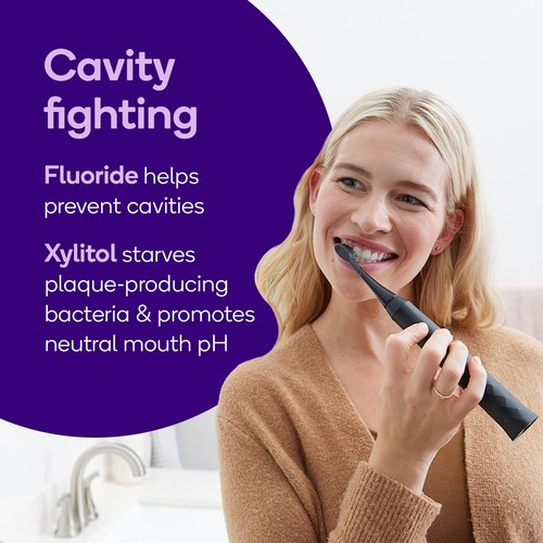 Whitening Toothpaste for Adults (4.7oz) | for Sensitive Teeth with Cavity Fig... - Picture 3 of 7