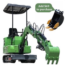 2200lbs Mini Excavator Hydraulic Tracked Diggers with Briggs&Stratton Engine USA