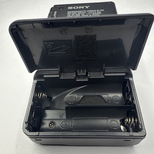Sony M-450 Microcassette Handheld Voice Recorder Cassette Tape - Parts Only - Picture 9 of 9