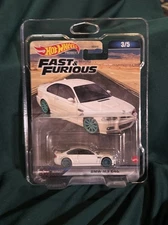 2023 HOT WHEELS - PREMIUM - FAST & FURIOUS - FURIOUS7 - BMW M3 E46 - WHITE - NEW